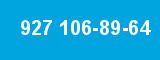 927 106-89-64 927 106-89-64